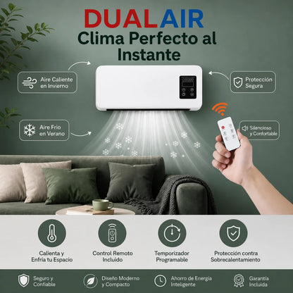 🔥 DUALAIR | Clima Perfecto al Instante – PRE BLACK 🔥
